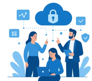 trusted uk cloud it partner illustration